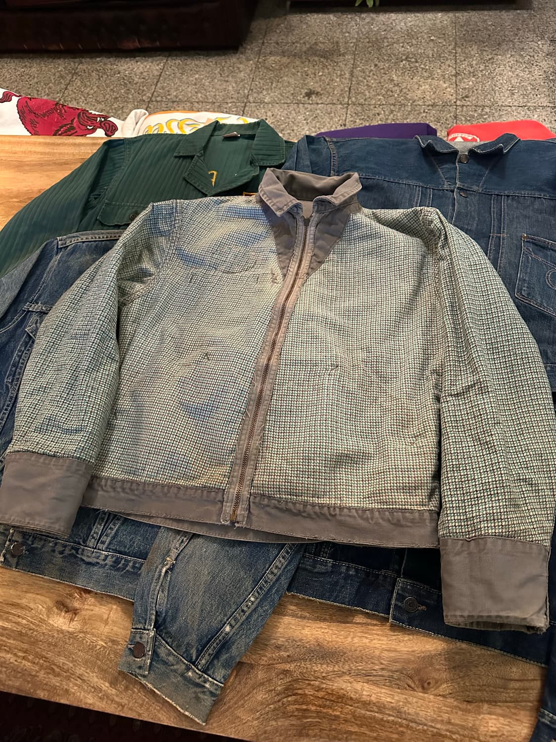 60s USA Osh Kosh 3 Pocket Work Jacket 상품이미지9