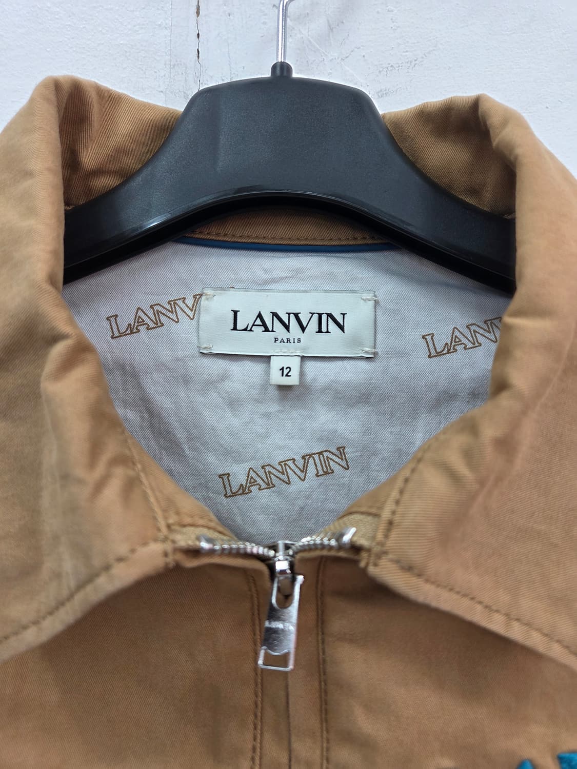 12Y 2024 랑방 LANVIN 키즈 캐주얼 자켓 브라운 상품이미지3