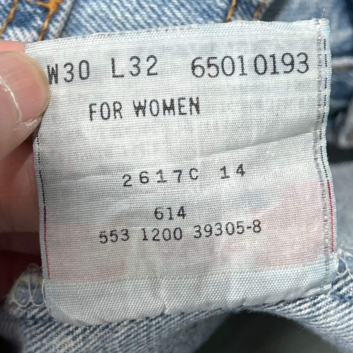 usa 리바이스 501 데님팬츠 s10930 상품이미지9