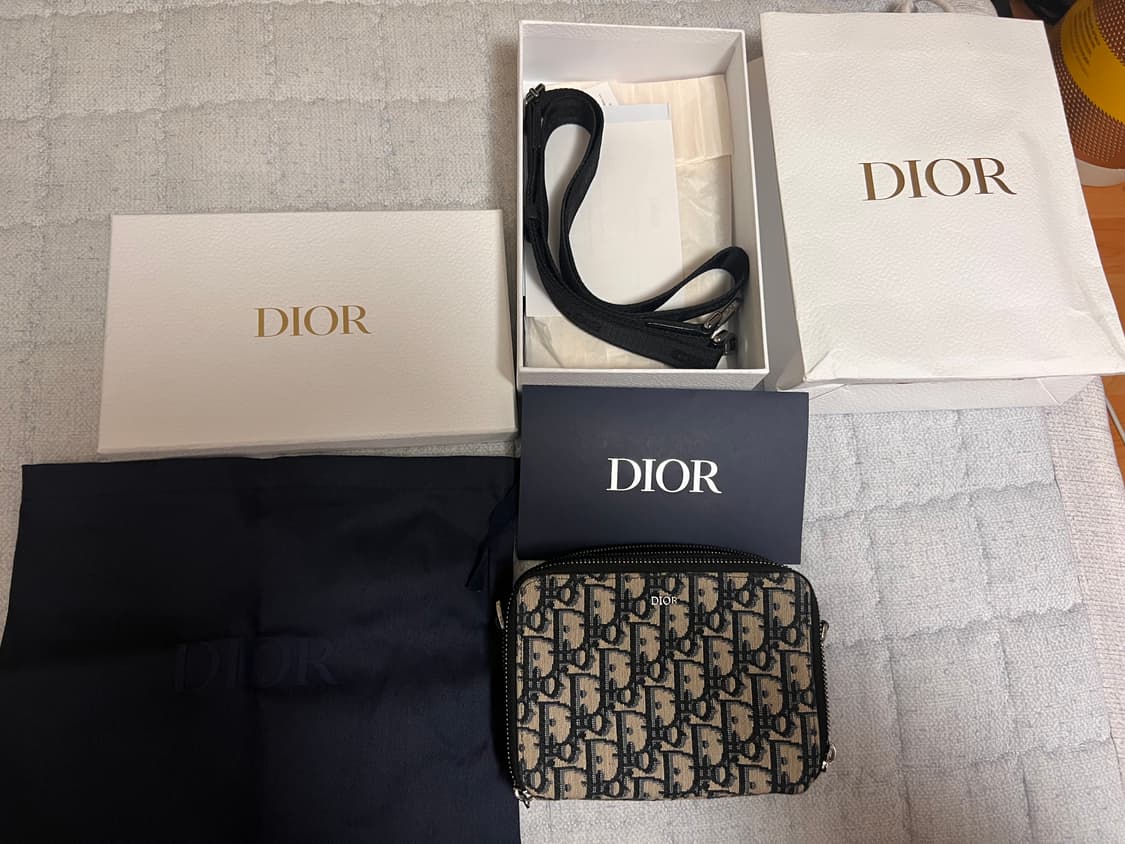 디올 오블리크 숄더 스트랩  상품이미지1