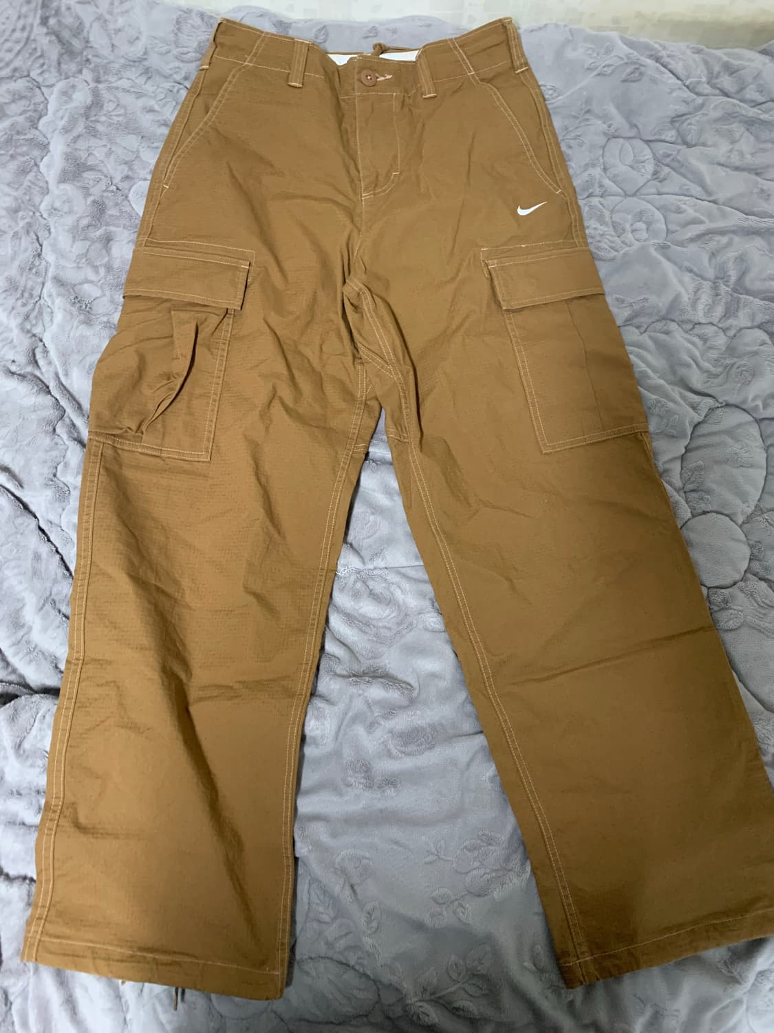 나이키 SB 커니 립스탑 브라운팬츠 (M) 상품이미지1