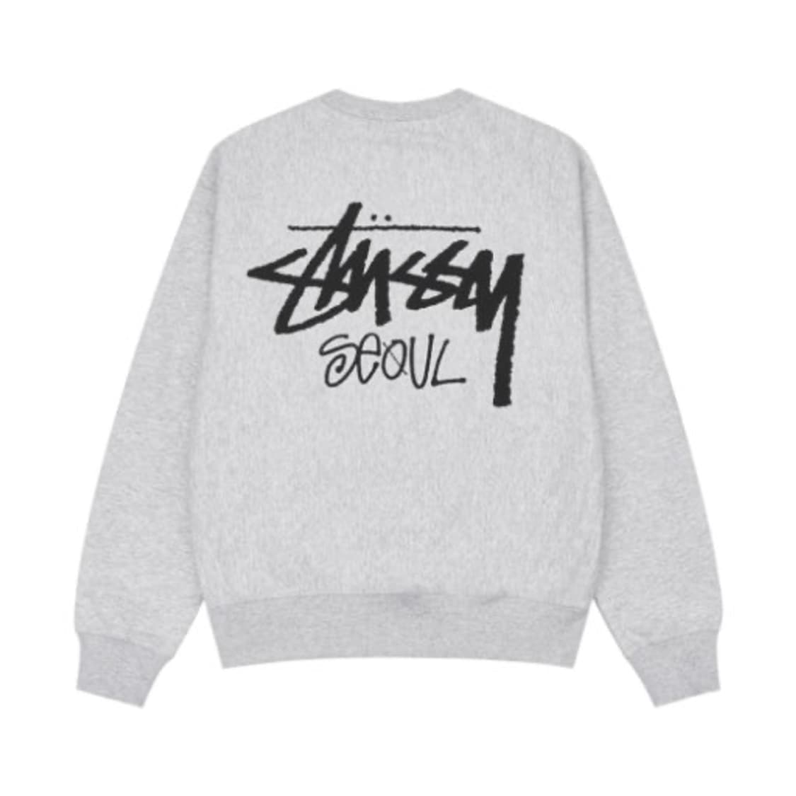 스투시 서울 애쉬헤더 맨투맨 Msize 상품이미지1