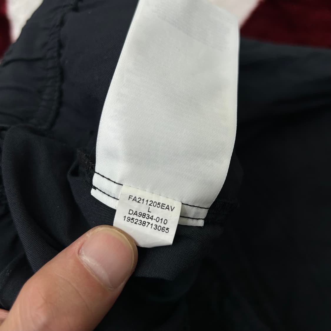 [실측XL]나이키조던 에센셜 우븐팬츠/블랙 상품이미지7