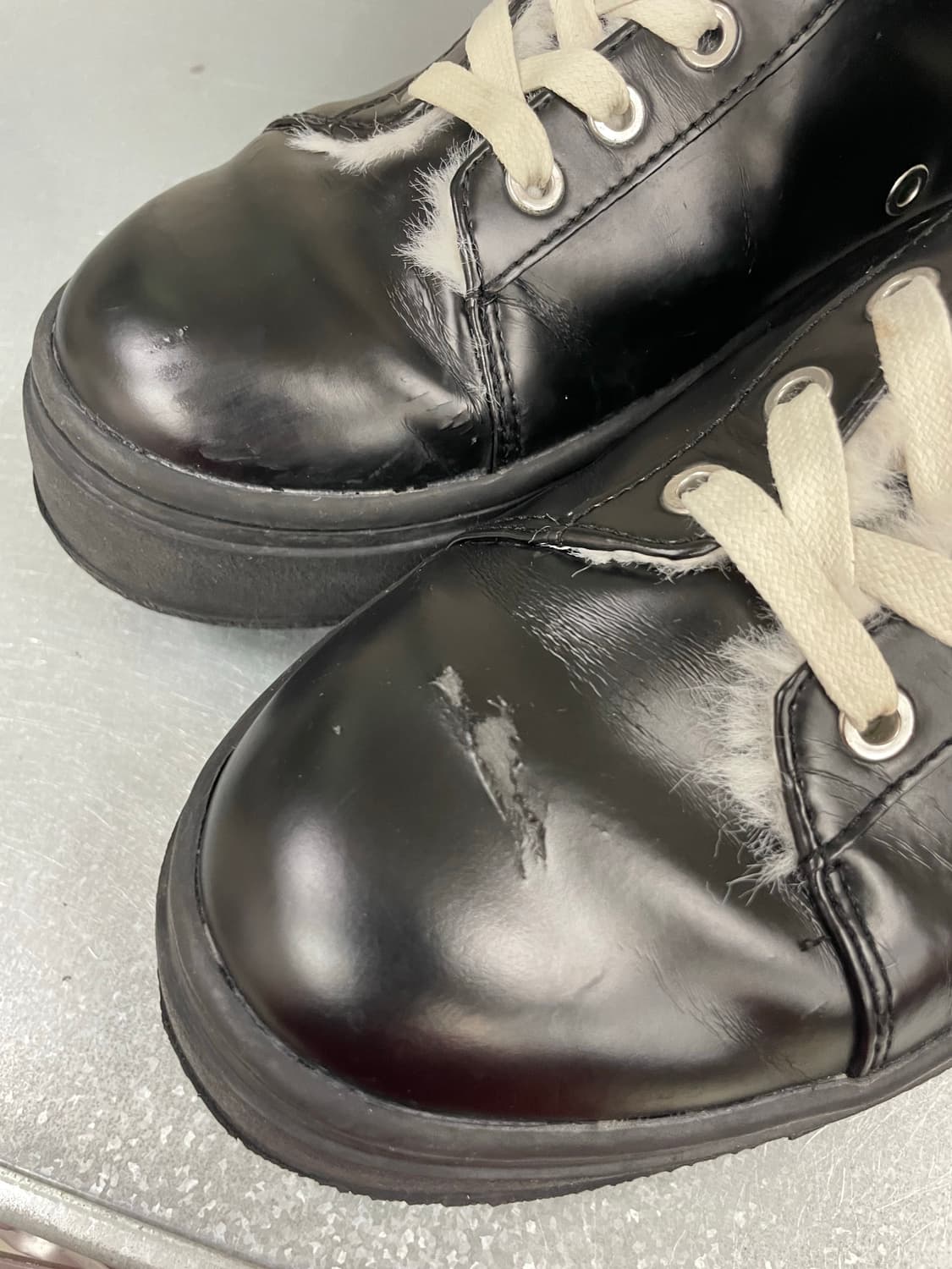 이티스 키보 올블랙 부츠 265 상품이미지7