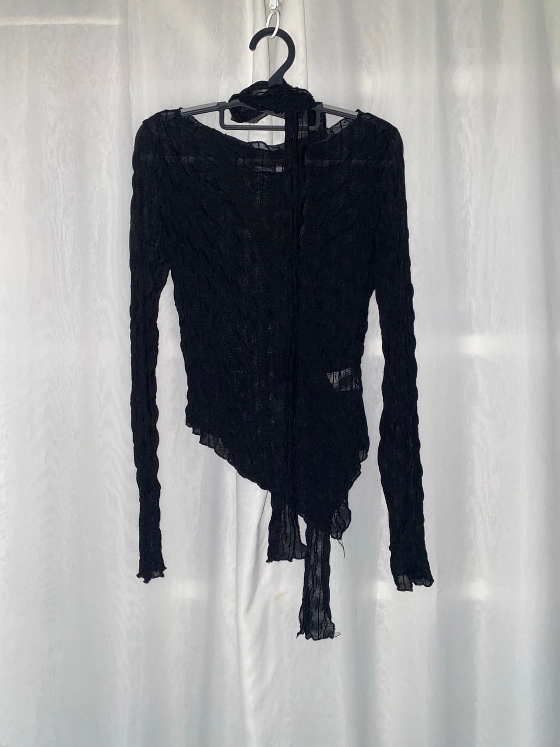 시스루 스카프 세트 고딕 펑크 고스 레이어드 상품이미지3