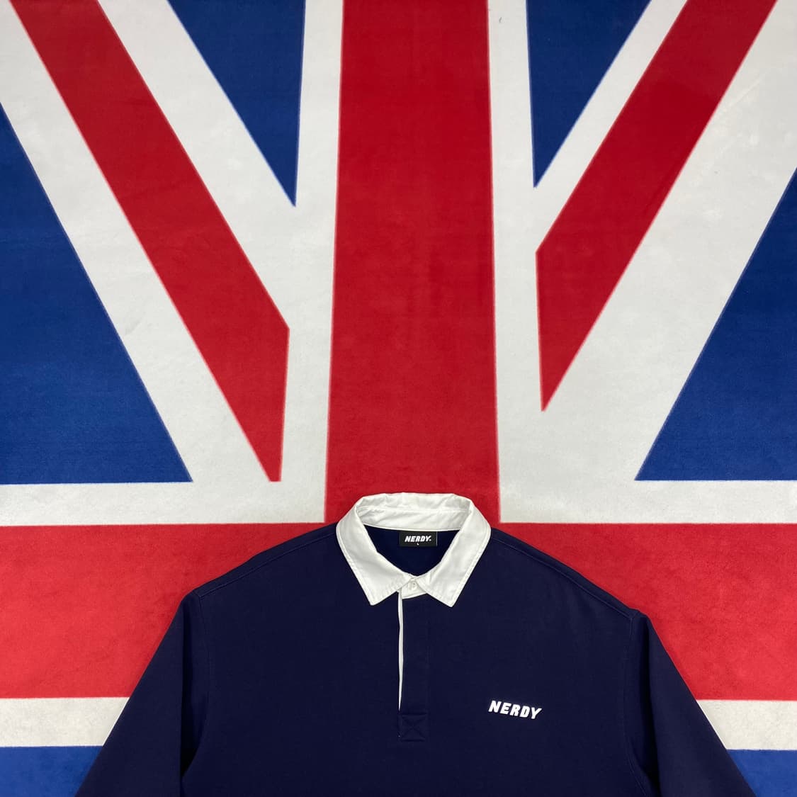 널디 카라 맨투맨 L  상품이미지2