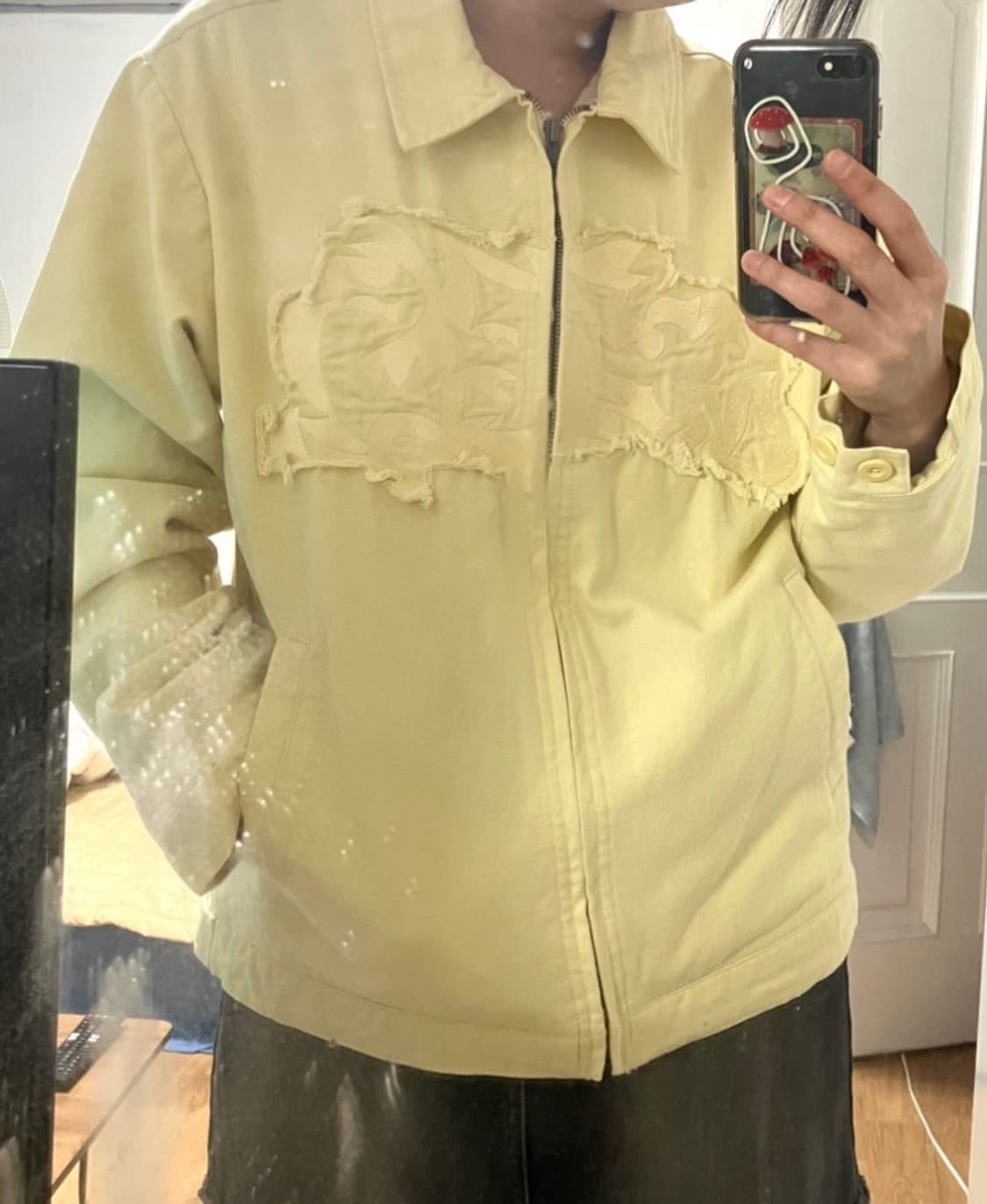 예스아이씨 Tribal Work Jacket Yellow 상품이미지2