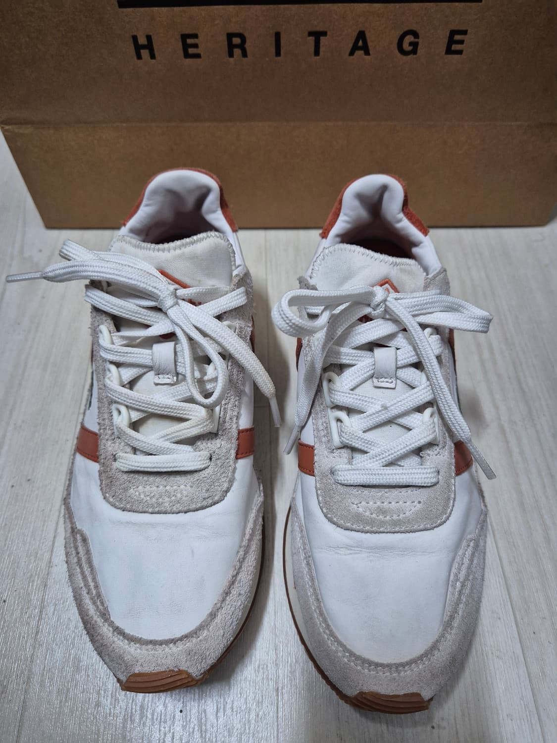 라코스테 파트너 레트로 스니커즈 us/6 240 판매합니다 상품이미지2