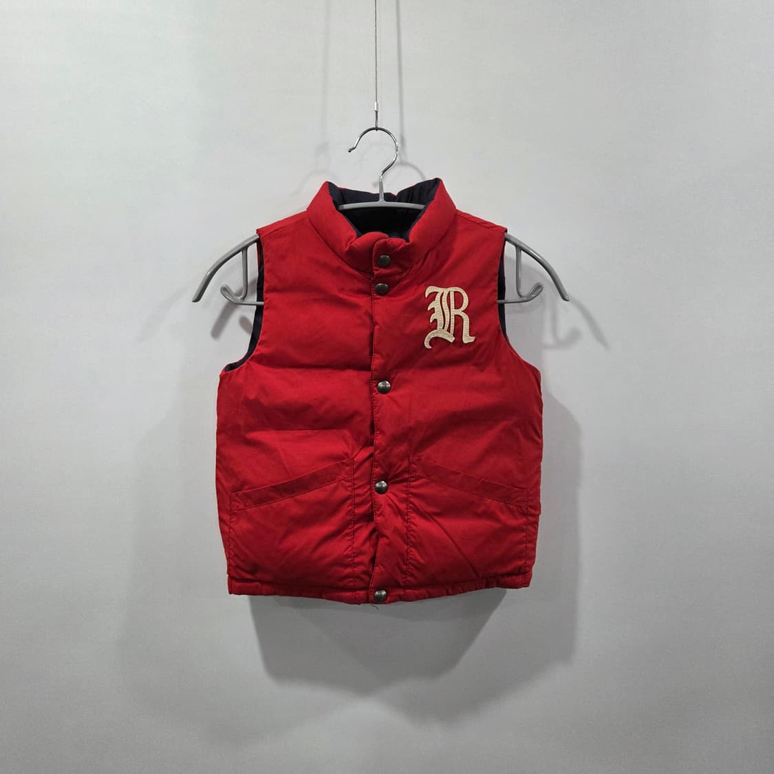 폴로랄프로렌 키즈 리버시블 다운 패딩조끼 4T  상품이미지3