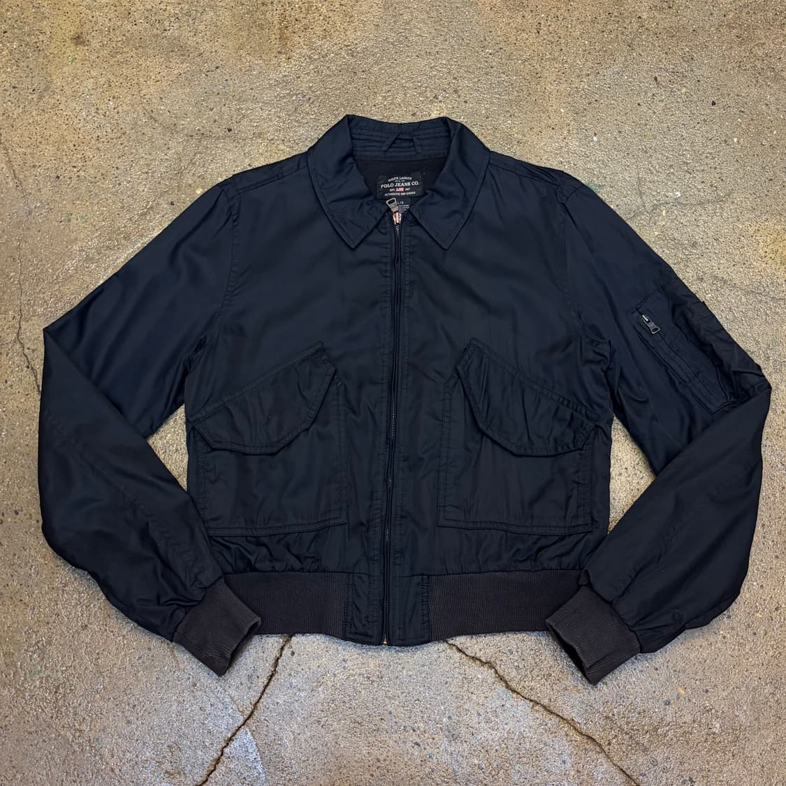 00s 미국 빈티지 폴로랄프로렌 폴로진스 항공점퍼 자켓  상품이미지2