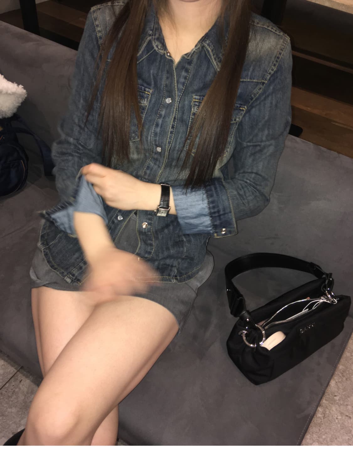 teen denim shirts 상품이미지3