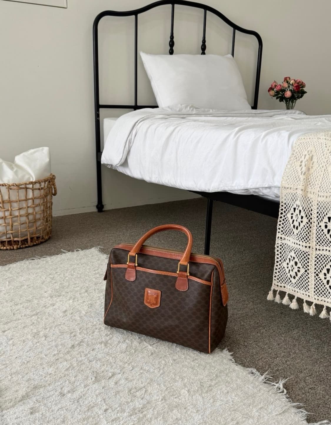 셀린느 마카담 토트백 브라운 보스턴백 상품이미지1