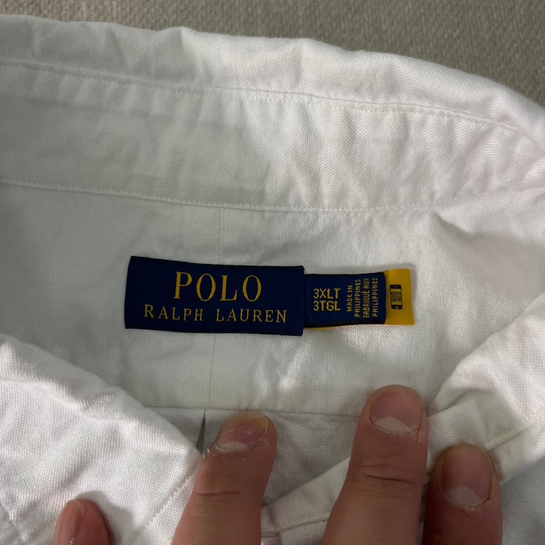 115 폴로랄프로렌 신형라벨 화이트 셔츠 상품이미지3