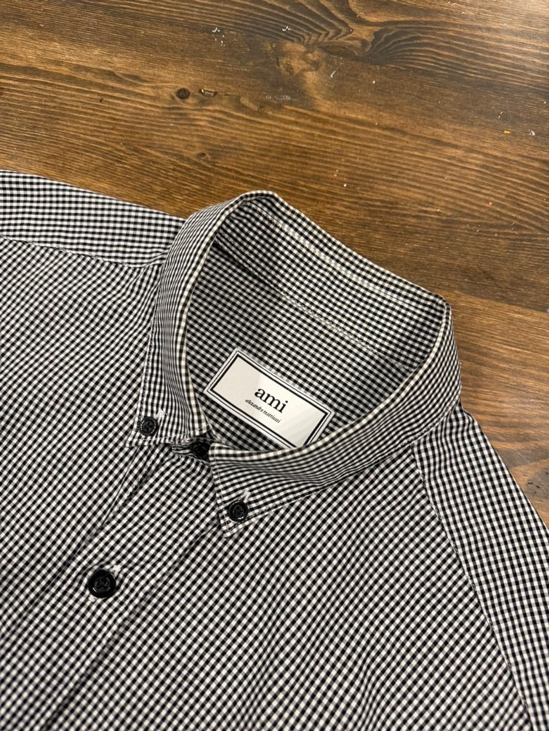 ami 아미 버튼다운 셔츠 슬림100 상품이미지7