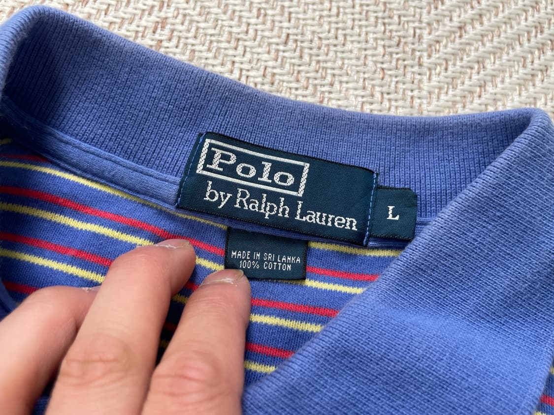 폴로랄프로렌 멀티 스트라이프 PK 폴로셔츠 상품이미지4