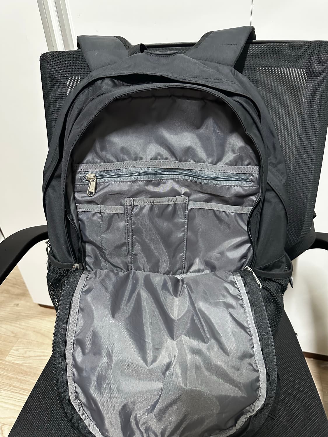 노스페이스 빅샷 에어 백팩 블랙 상품이미지2