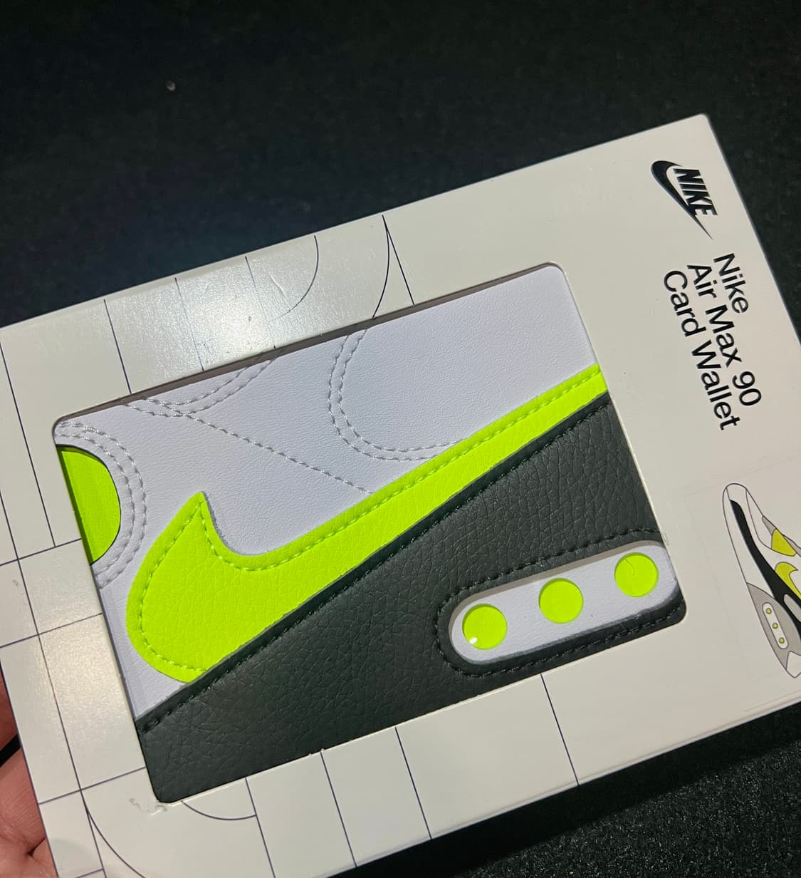 (새상품)나이키 에어맥스 90 카드 지갑 슬롯 볼트 상품이미지3