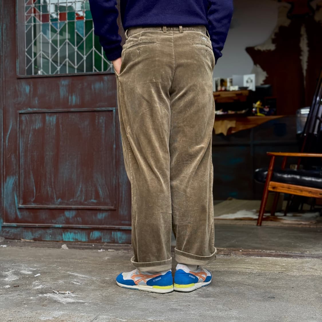 C-Line Jeans 투턱 코듀류이 팬츠 34 상품이미지9