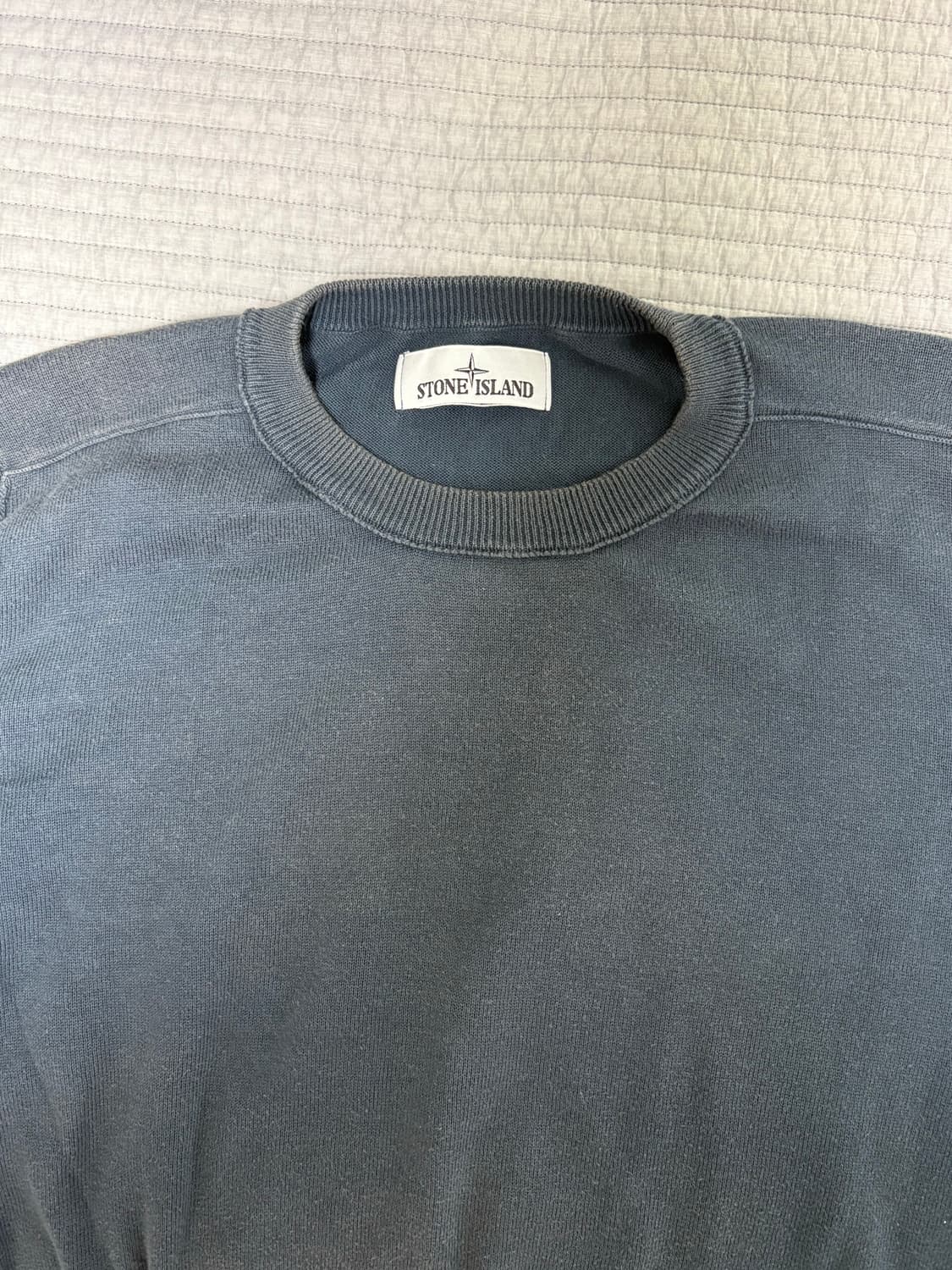 스톤 아일랜드 와펜 워싱 니트 상품이미지3