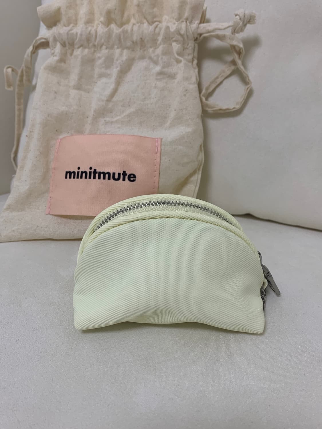 미닛뮤트 클로 파우치 키링 버터 상품이미지2