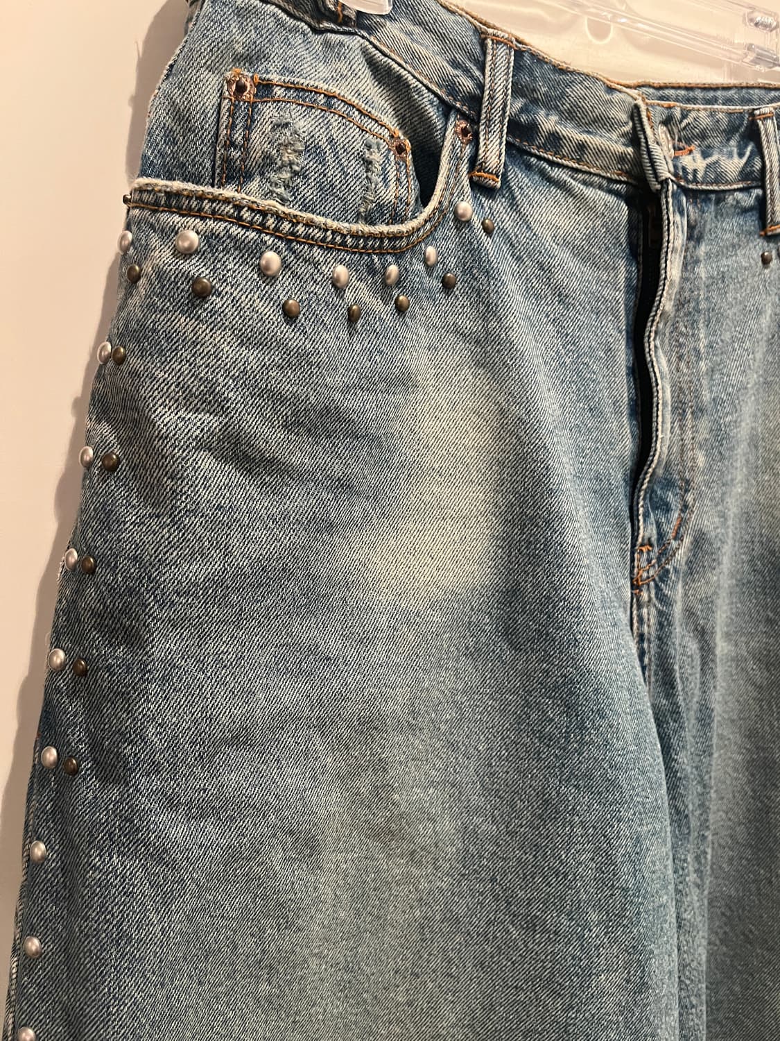 mmmjeans 스터드 버뮤다팬츠 상품이미지4