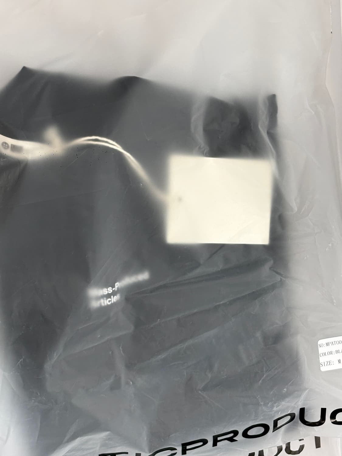 MPa LONG SLEEVE (BLACK) M size 상품이미지3