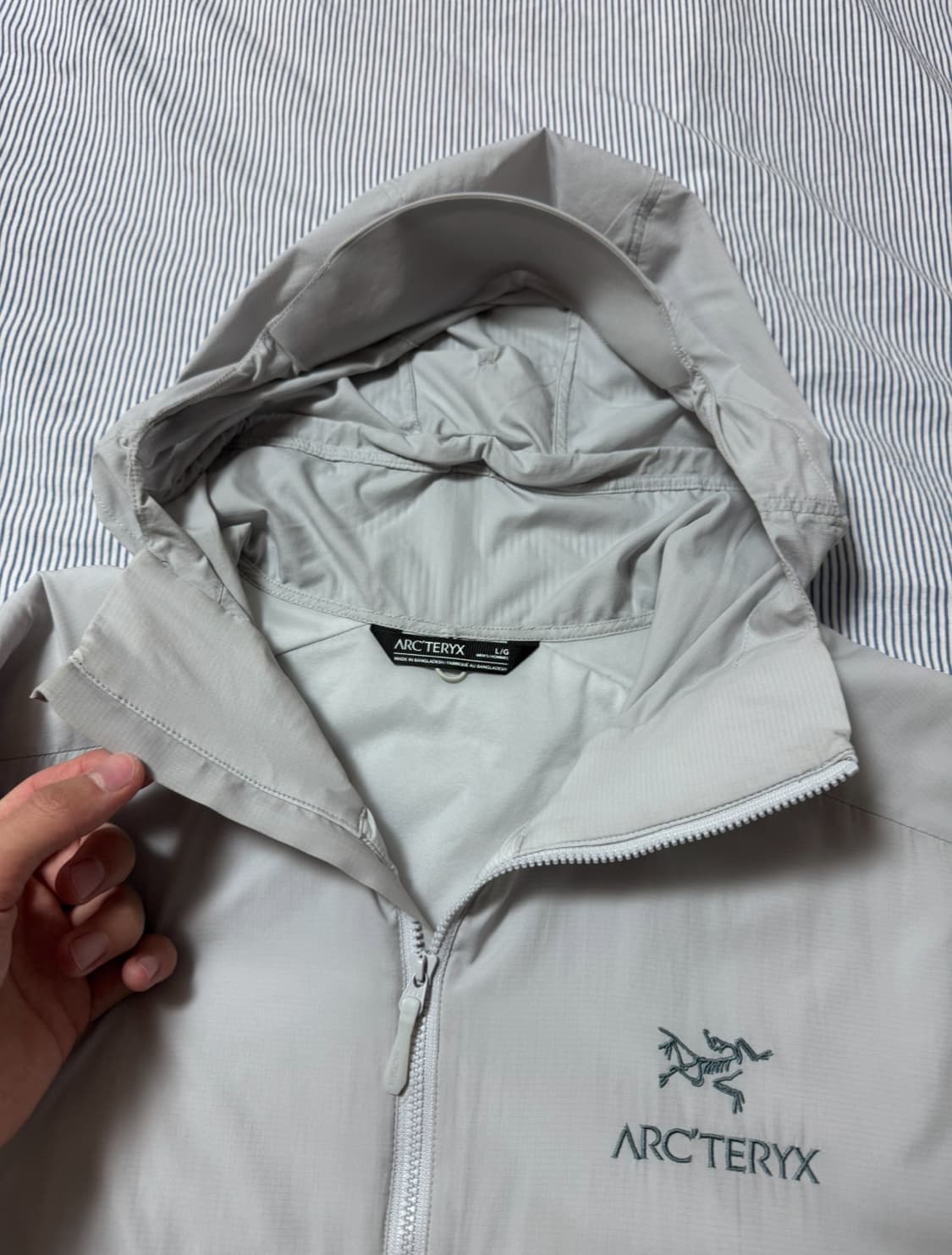 (새상품급) 아크테릭스 아톰 sl 후디 솔리튜드 상품이미지6