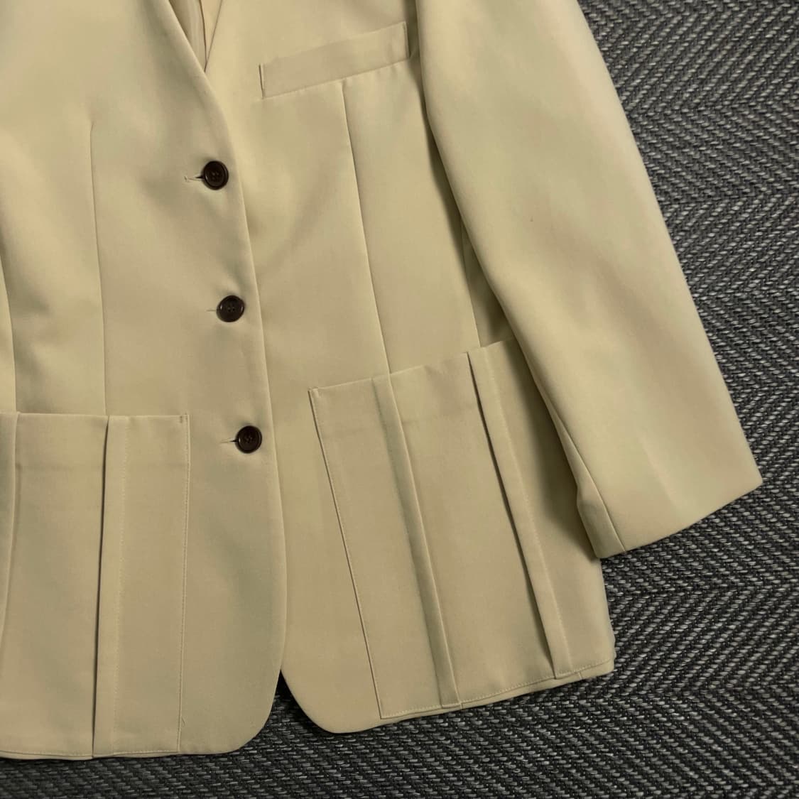 SLUB 우먼스 미니멀 블레이저 자켓y 4232 상품이미지3