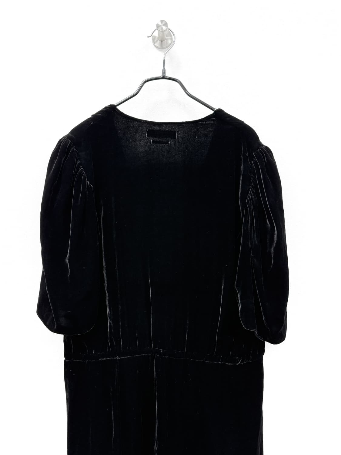 이자벨마랑 에뚜왈 블랙 벨벳 원피스 상품이미지4