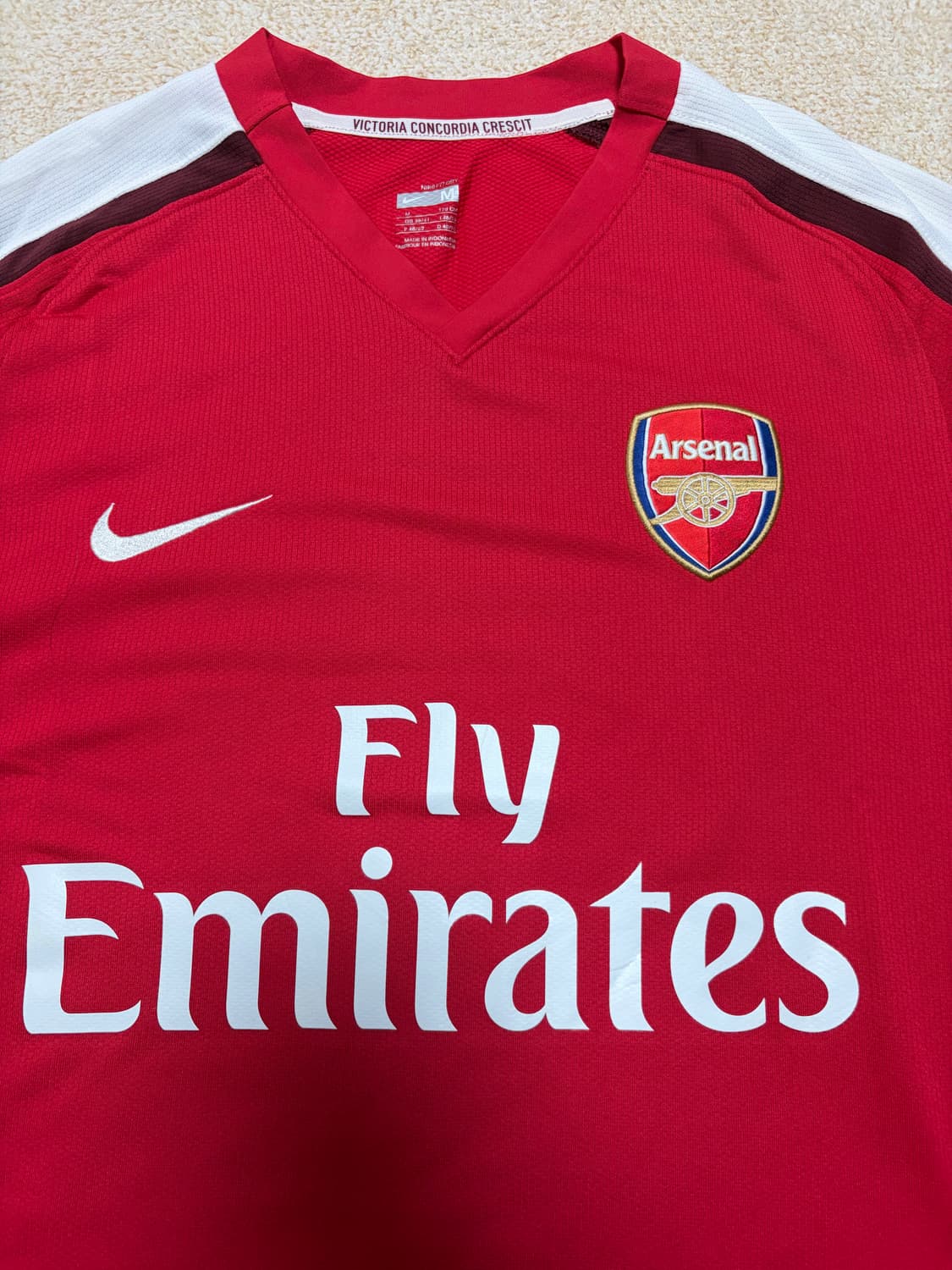 M) 08-10 나이키 아스날 FC 홈 유니폼 져지  상품이미지4