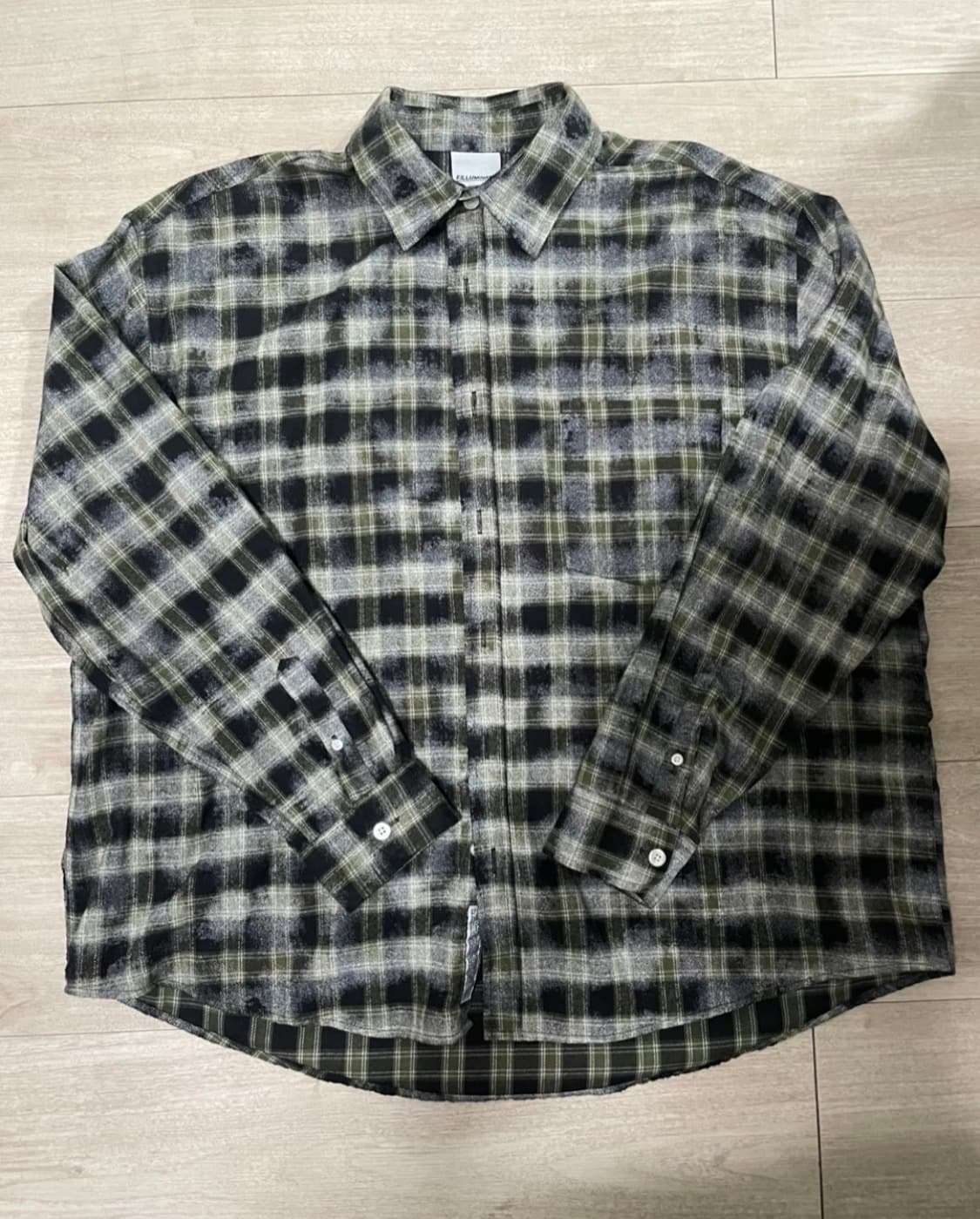 필루미네이트 체크셔츠 상품이미지2