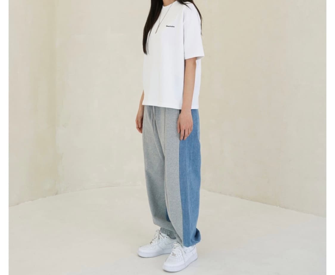 슬로우 아카이브 아수라 데님 스웻팬츠 (m) 상품이미지5