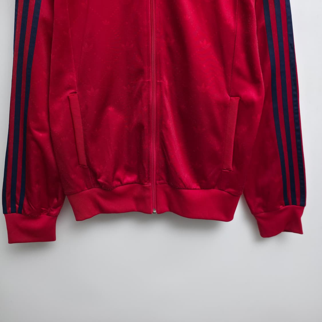 [M] 아디다스 트레포일 모노그램 레드 져지 상품이미지3