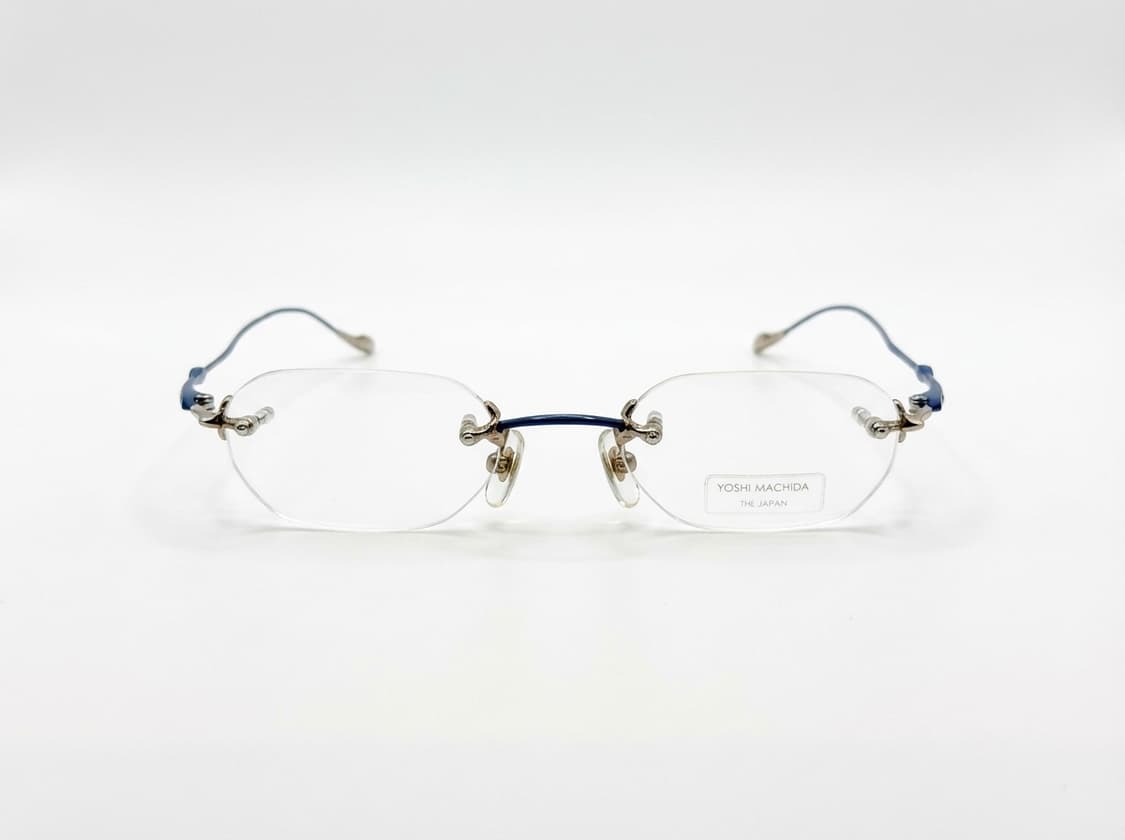 YOSHI MACHIDA 요시마치다 무테 빈티지 안경테 상품이미지1