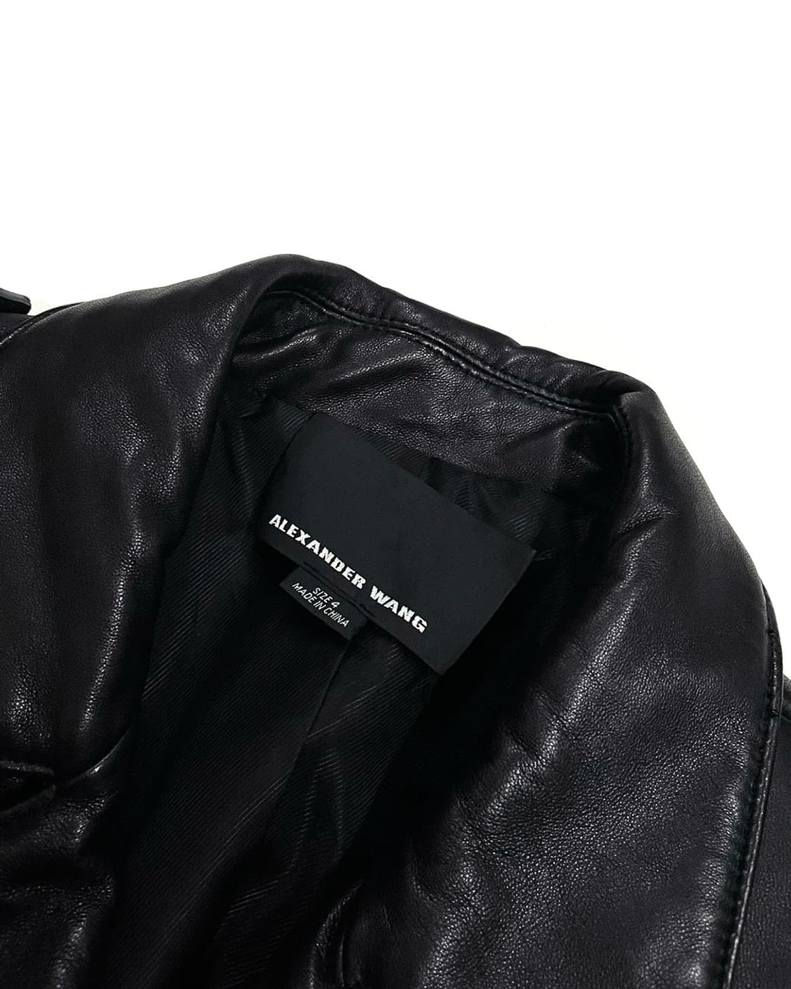 Alexander Wang 패디드 레더 라이더 자켓 상품이미지9