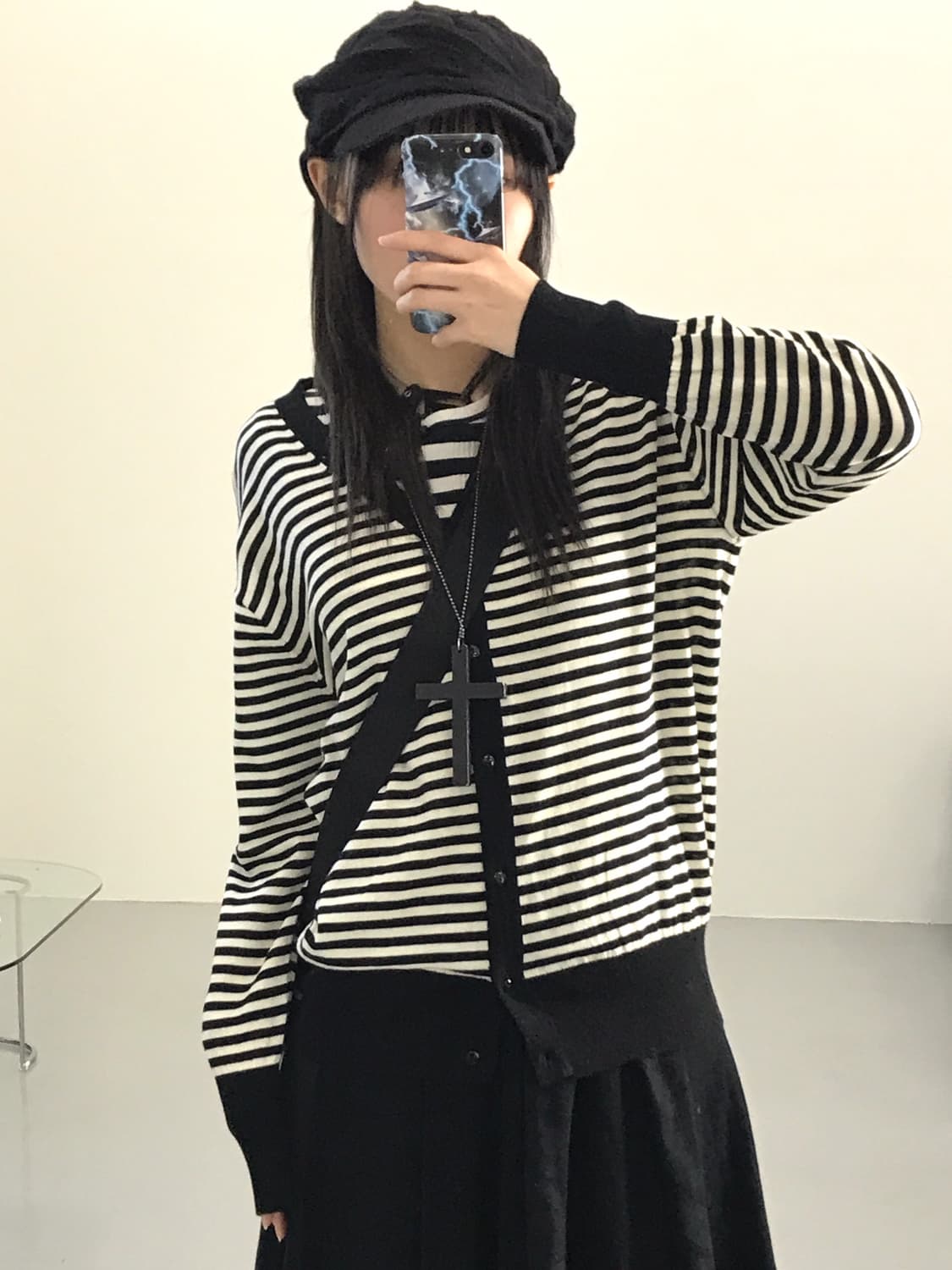 Iena Wool Striped Cardigans 상품이미지1