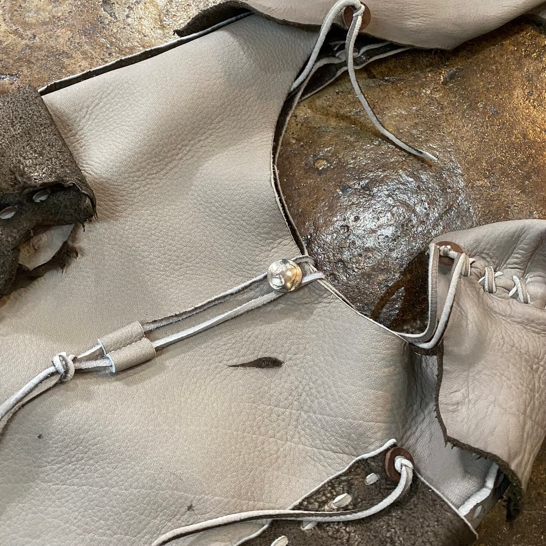 Vintage Deerskin bag 상품이미지4