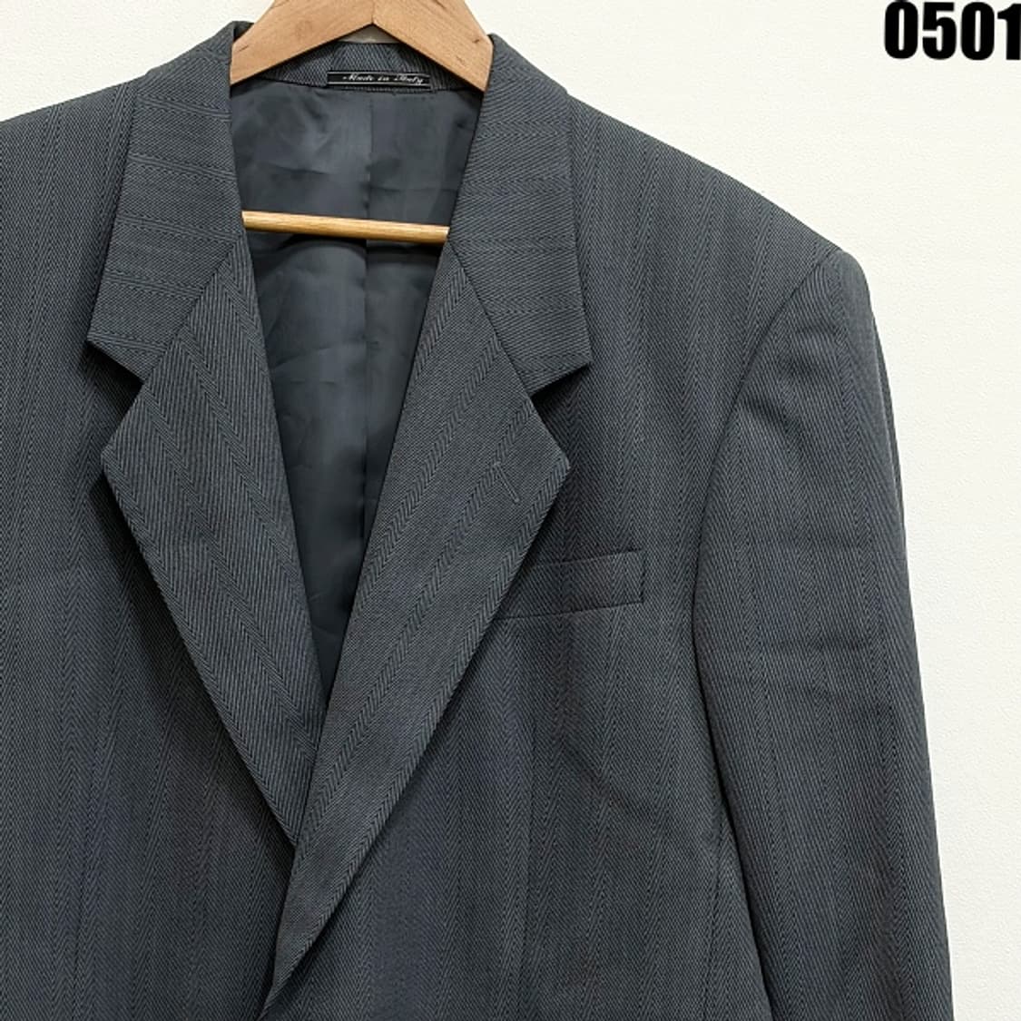 펜디 이태리제 울 블렌드 클래식 블레이저 자켓 L 0501 상품이미지2