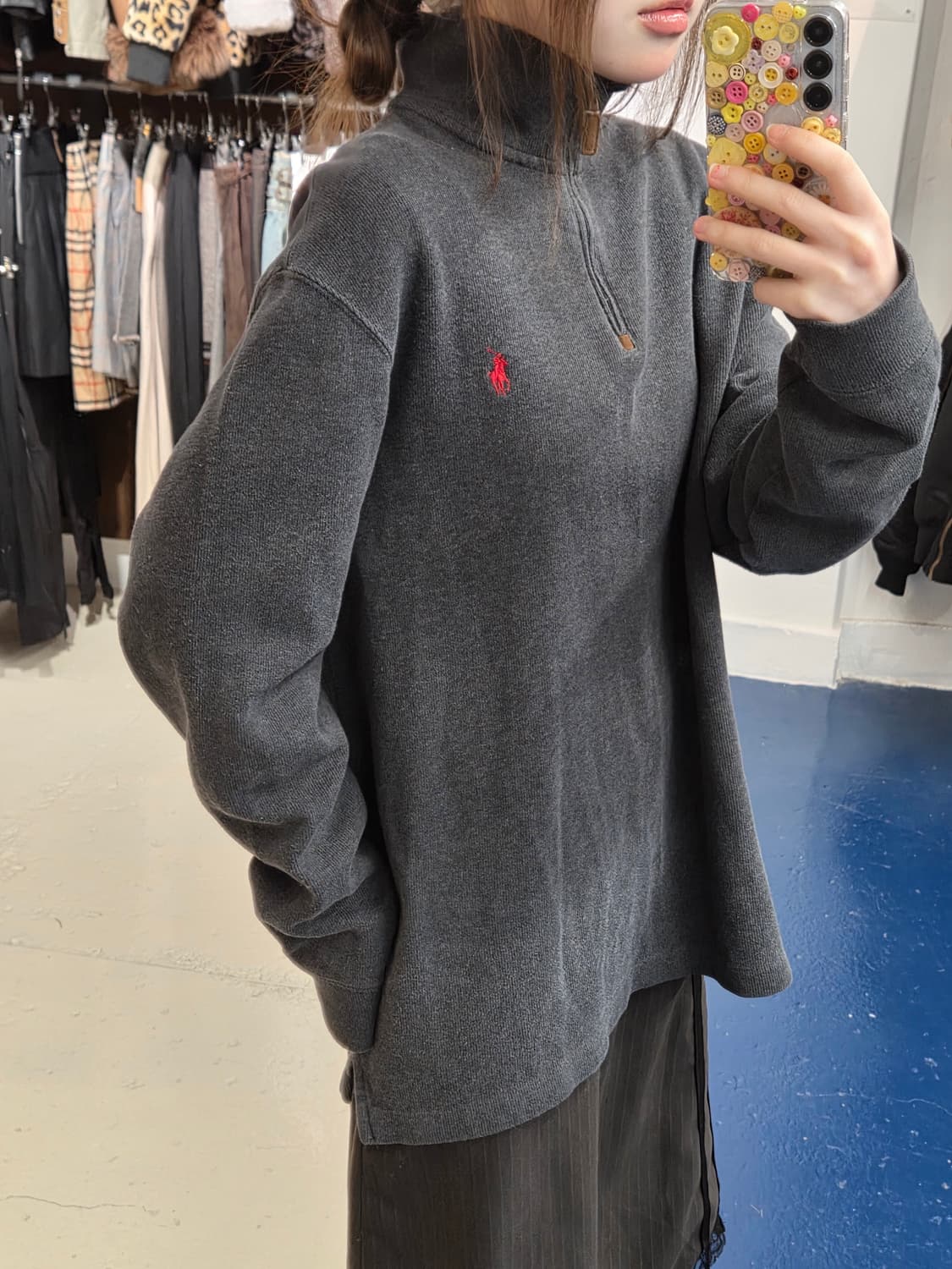 PRL 폴로 랄프로렌 하프집업 니트 상품이미지2