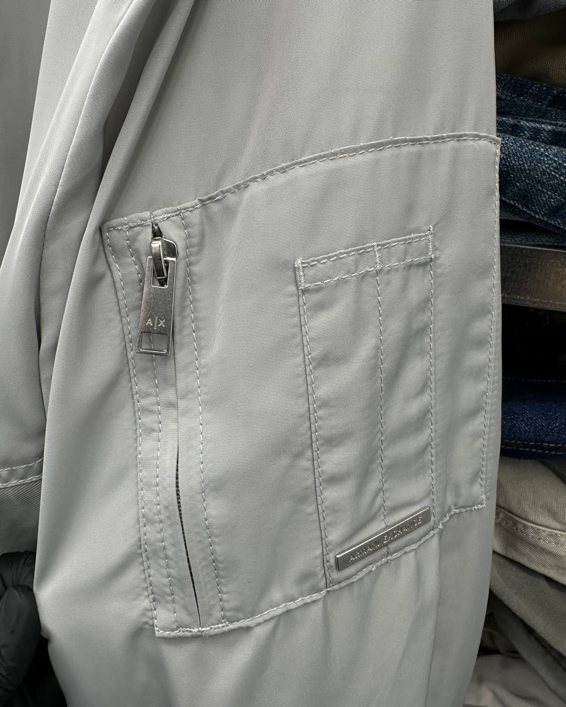 (XL오버)ARMANIEXCHANGE 항공점퍼-M1901 상품이미지4