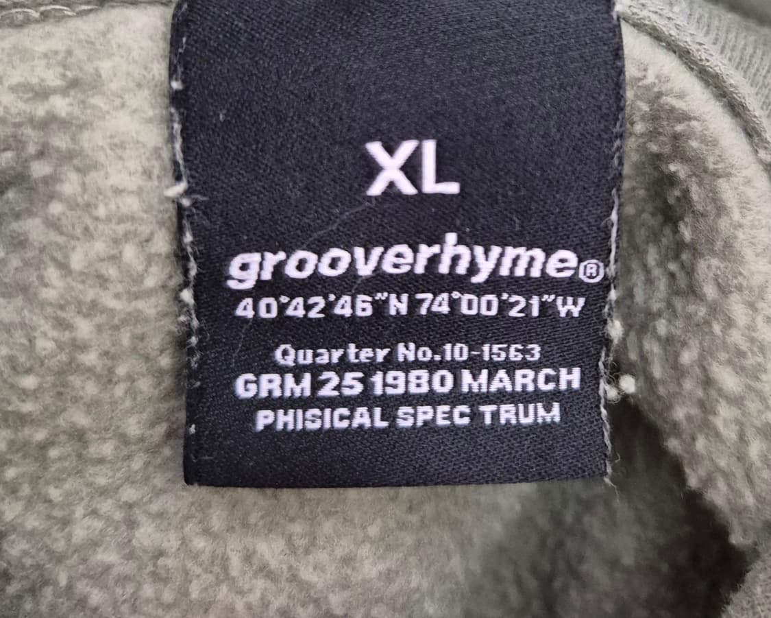 그루브라임 빅로고 후드티 상품이미지3