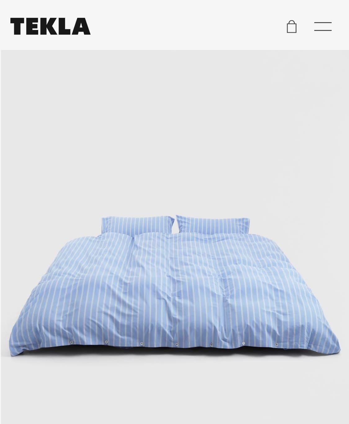 테클라 이불커버+베개커버 세트 160*210 / 40*60 상품이미지1