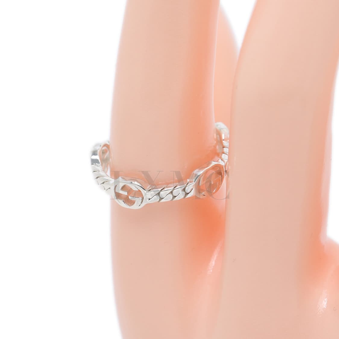 구찌 실버링 인터로킹 GG 실버반지 19호 661523 상품이미지6