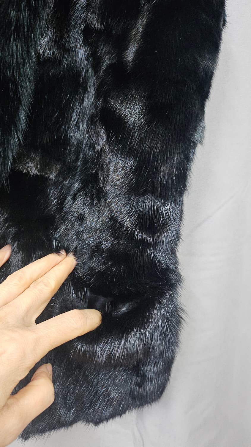 솔레지아 폭스퍼 밍크 조끼 상품이미지4