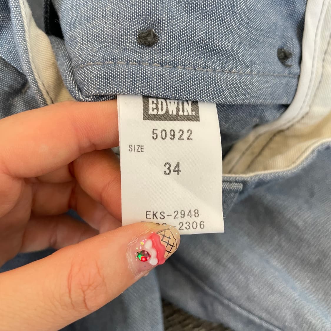 (37) 에드윈 50922 코튼 치노 팬츠 상품이미지5