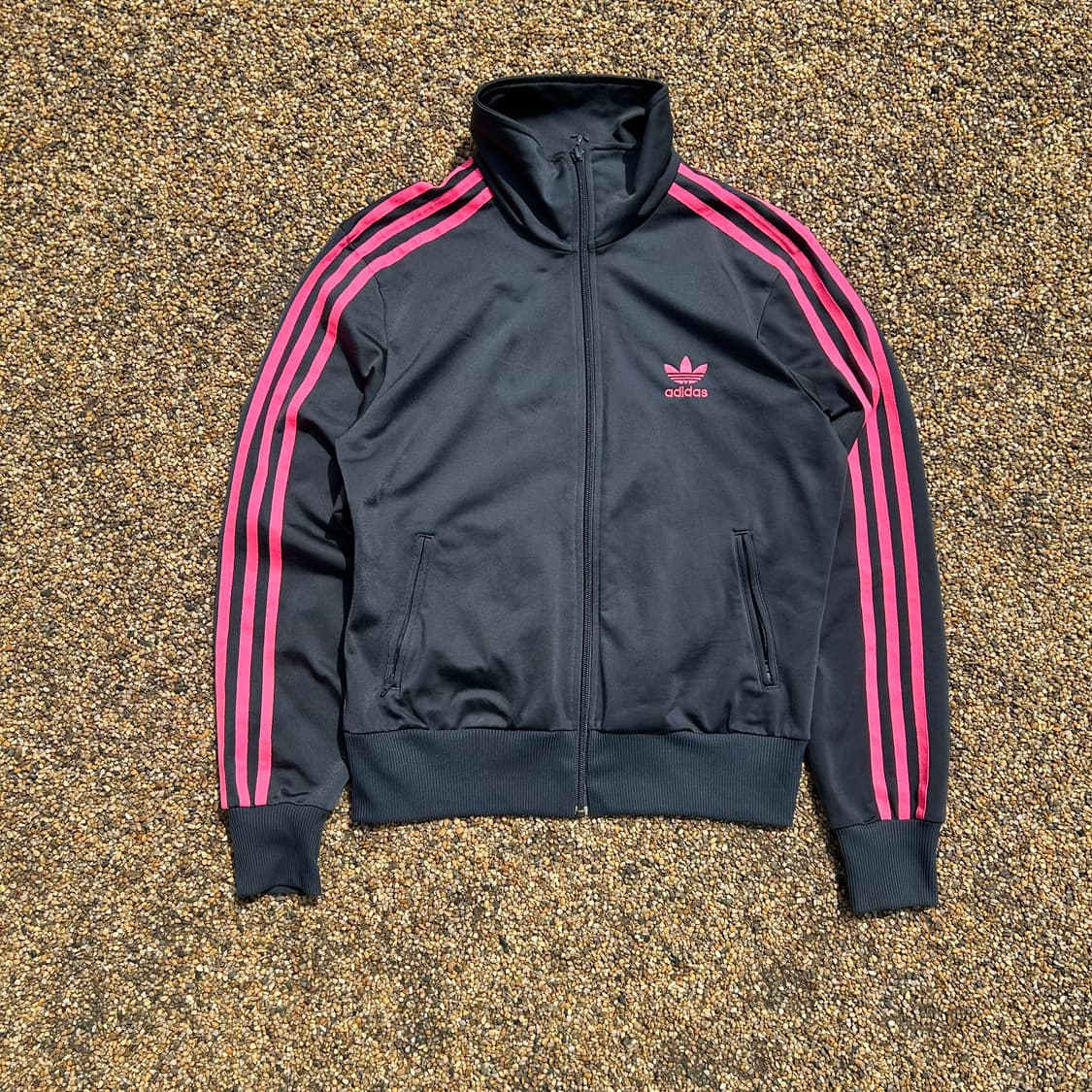 아디다스 (ADIDAS)파이어버드 핑크배선 트랙탑 져지 상품이미지1