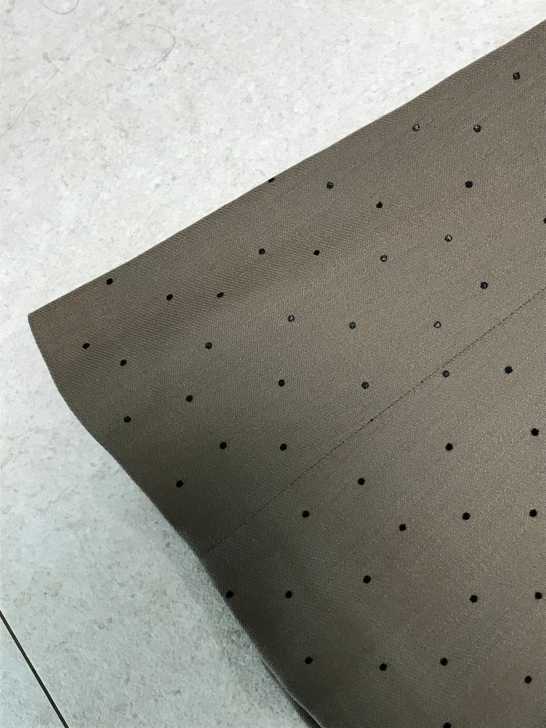 일본 빈티지 브라운 도트 스커트 상품이미지3