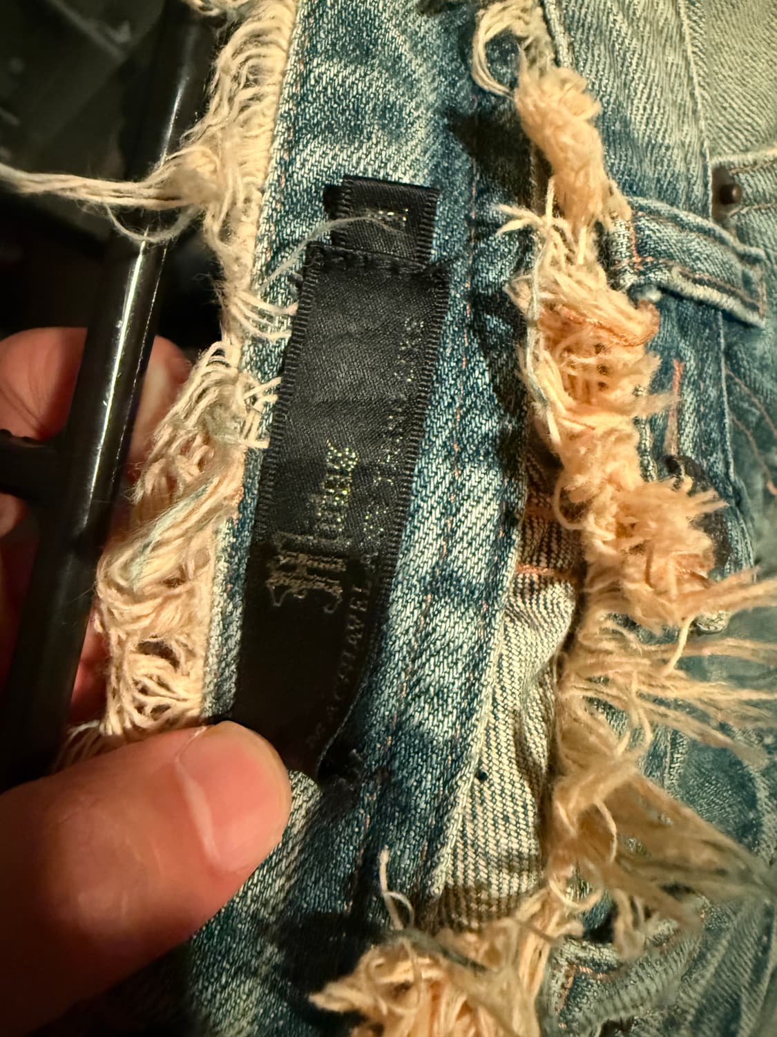 Y2K 데미지 부츠컷 상품이미지4