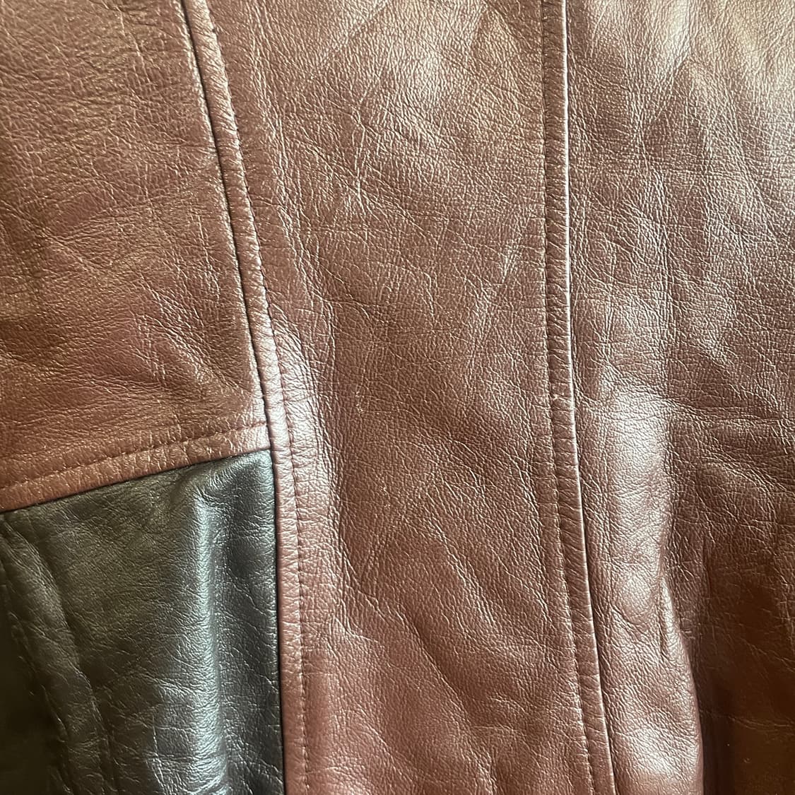 페플럼 레더 자켓 상품이미지8