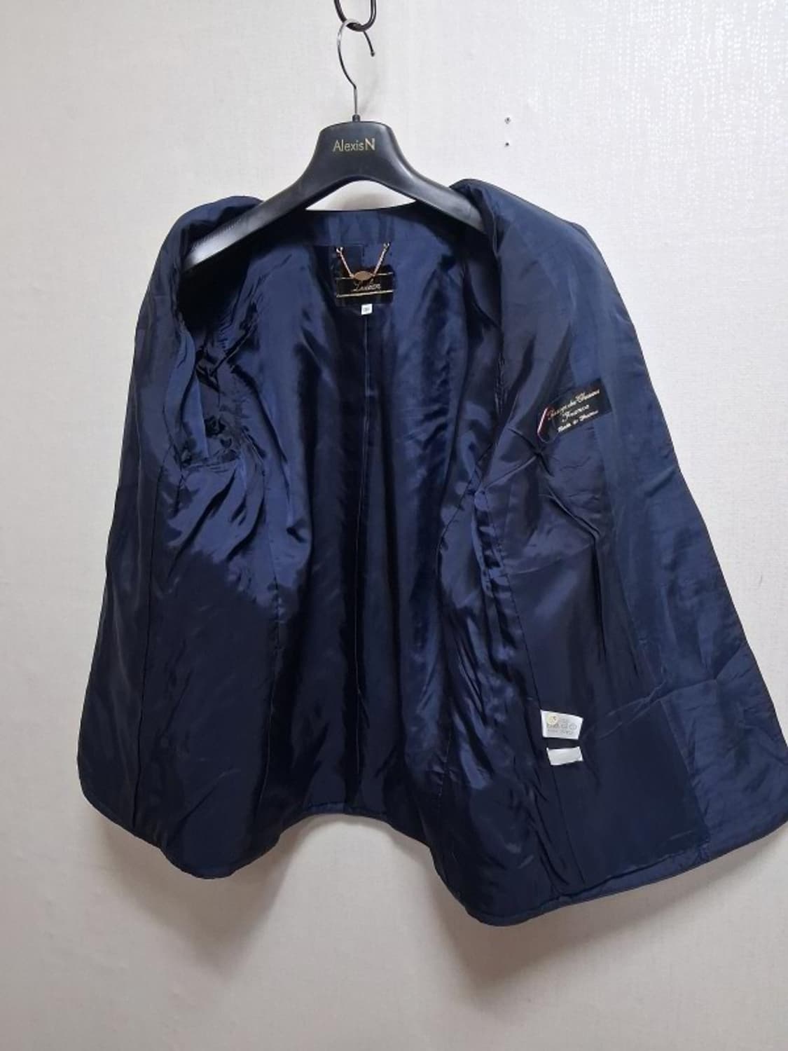 일본빈티지 Leilian 모직울 트위드모직 투피스 셋업 상의 77 스커트 상품이미지8